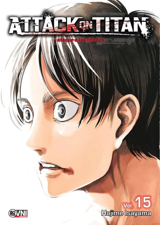 Manga Attack On Titan Vol. 15 Hajime Isayama Ovni Press