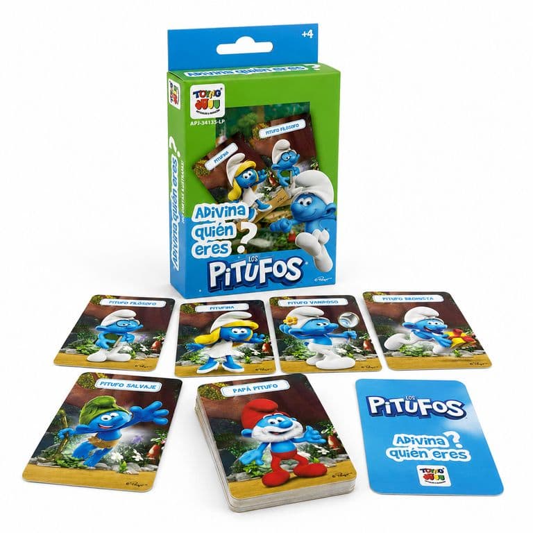 Juego Educativo Flash Cards Adivina Quien - Los