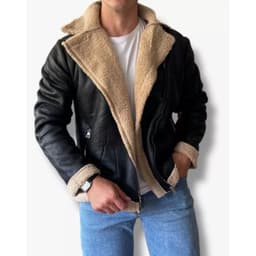 Chaqueta Piloto Hombre Chiporro Cierres Tendencia 7583 Negro 2XL