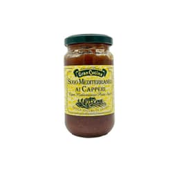 Salsa Mediterranea con Alcaparras 1 x 180 gr