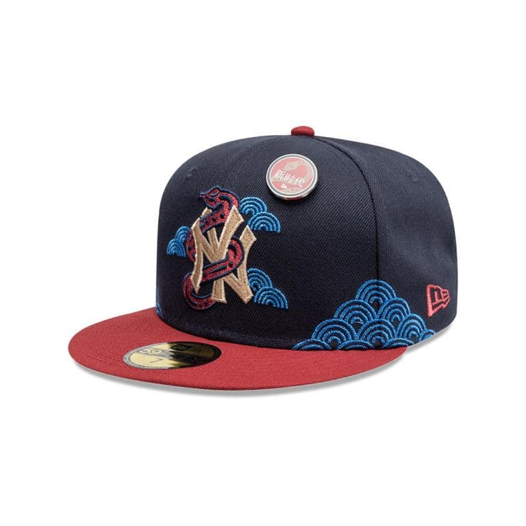Gorra 59Fifty New York Yankees MLB Lunar New Year 2025 Azul Azul 7