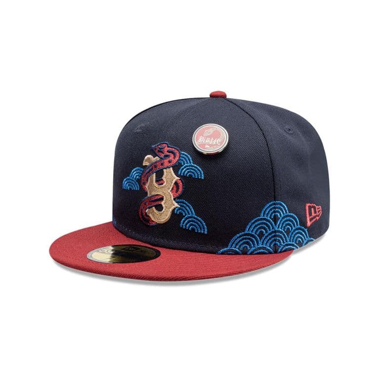 Gorra 59Fifty Boston Red Sox MLB Lunar New Year 2025 Azul Azul 7