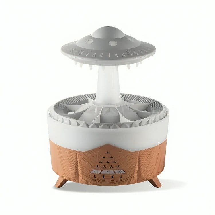 Difusor Humificador Relajante Hongo Gotas de Lluvia