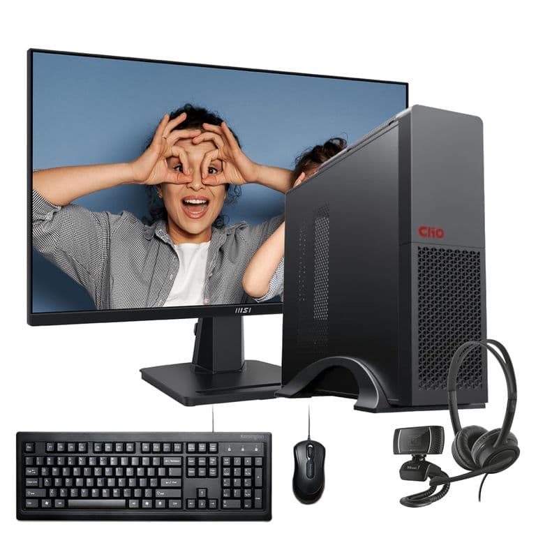 PC mini + MONITOR 24 + Perif: INTEL CORE i5 14400 16Gb DDR5 1Tb UHD 730 WiFi