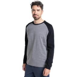 POLERA CUELLO REDONDO Gris L