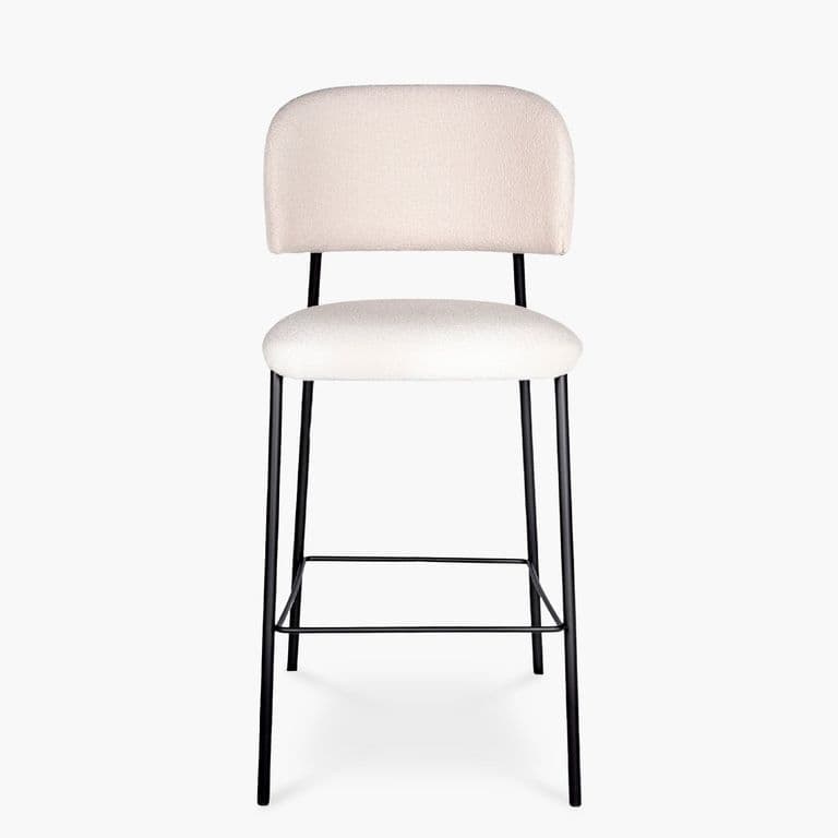 Taburete Tapiz Regina Crema Form Crema