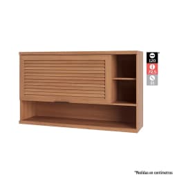 Modulo aereo Macadamia 120 cm 1P Canela