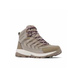 Botinero Mujer Strata Trail Mid Waterproof Cafe Claro 36