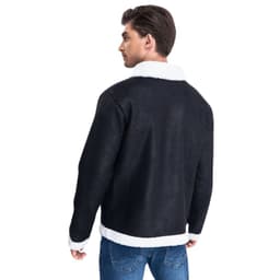 Chaqueta Ecocuero Soft Boston Hombre Negro S