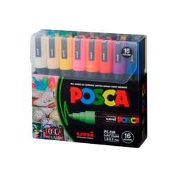 Marcador set 16 Colores 5M (1.8mm-2.5mm)