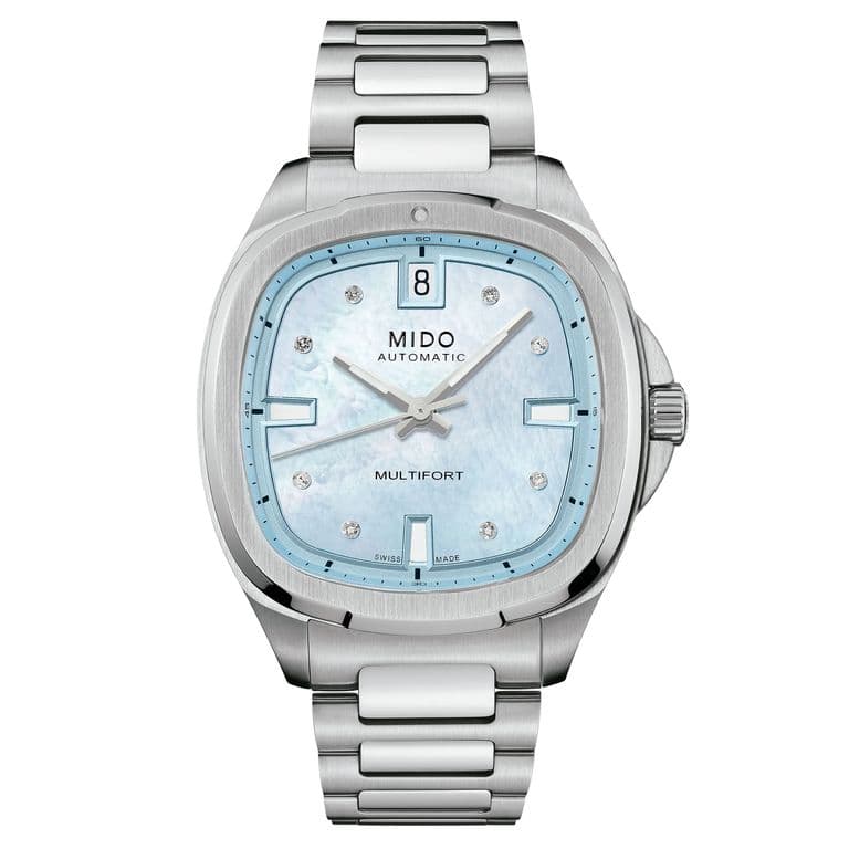 Reloj Multifort TV 35 Acero Celeste Plateado TALLA UNICA