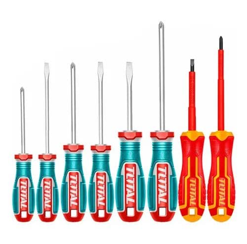 Kit Set Juego Destornilladores 8 Piezas Total Tksds0836.