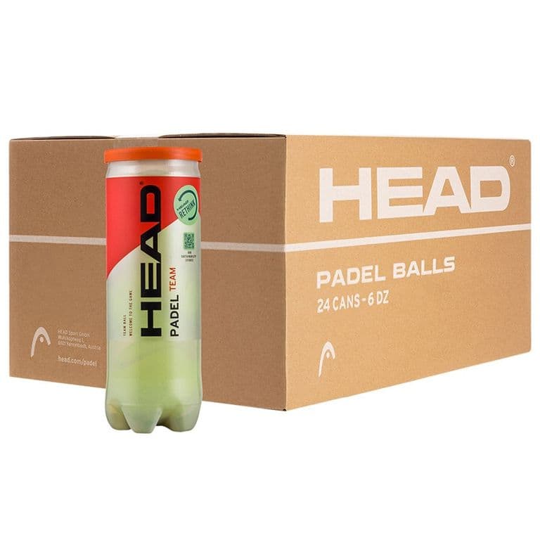 Caja de Pelotas Padel Team X3 - 24 Tarros
