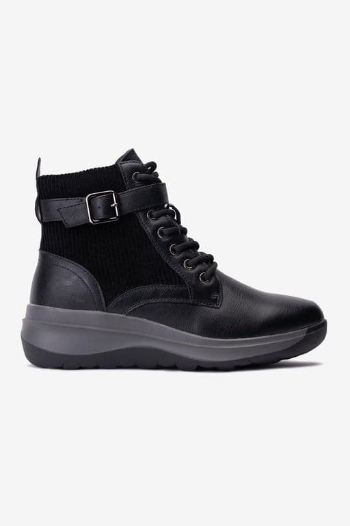 Botin Casual Mujer Negro Karissa Negro 39