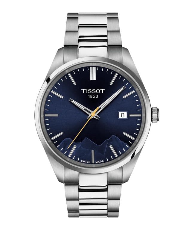 Reloj PR100 Jungfraubahn Azul 40MM Plateado TALLA UNICA