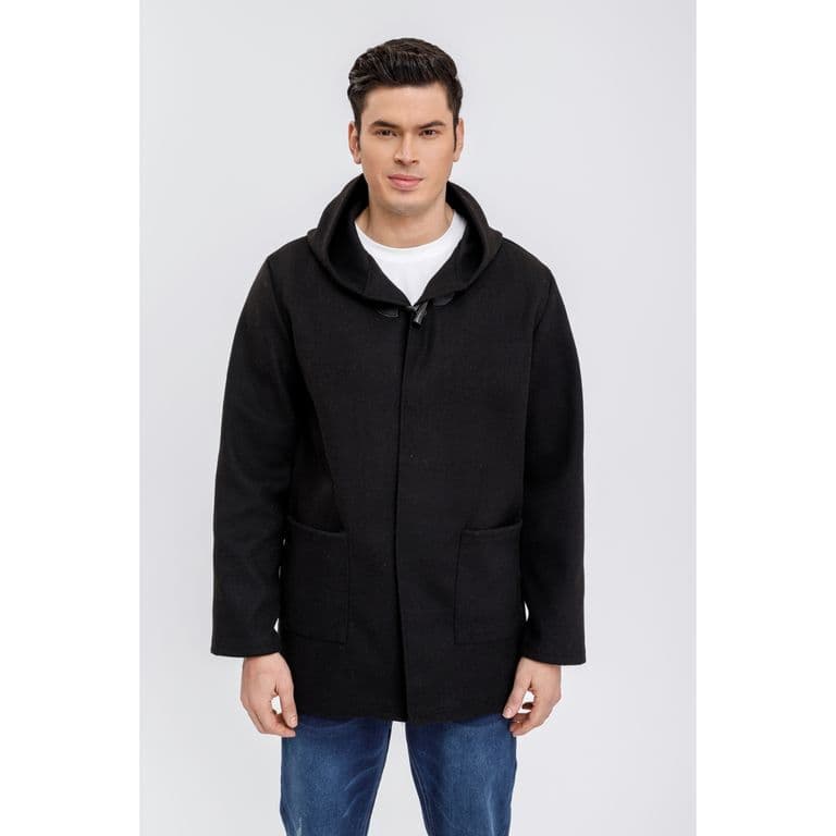Abrigo Chaqueta Hombre Montgomery Largo Otono Invierno 7572 Negro M