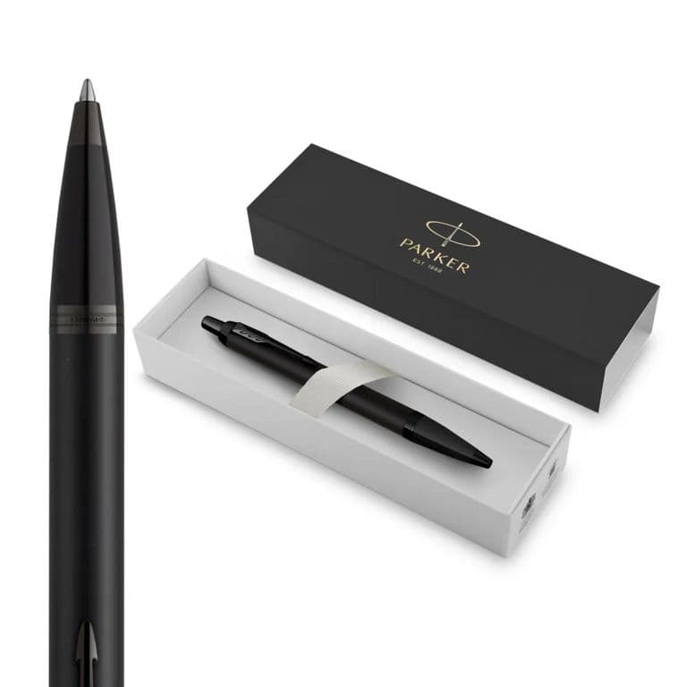 Boligrafo IM Achromatic Negro Mate Tinta Negra