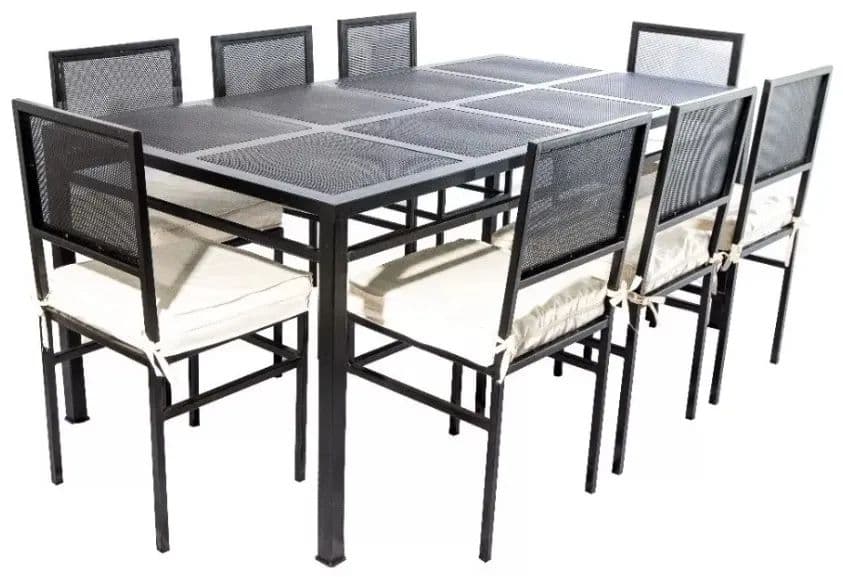 Comedor 8 cuadros malla para 8 sillas ...