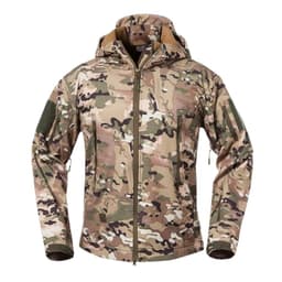Chaqueta Softshell Tactica Militar Con Capucha Impermeable Militar XL