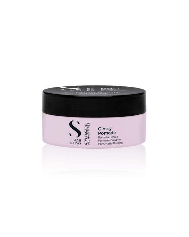 CERA CON FIJACION SUAVE EFECTO BRILLANTE GLOSSY POMADE ALFAPARF 90 ML