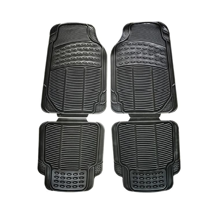 Alfombra Piso de Goma para auto Universal 4 piezas