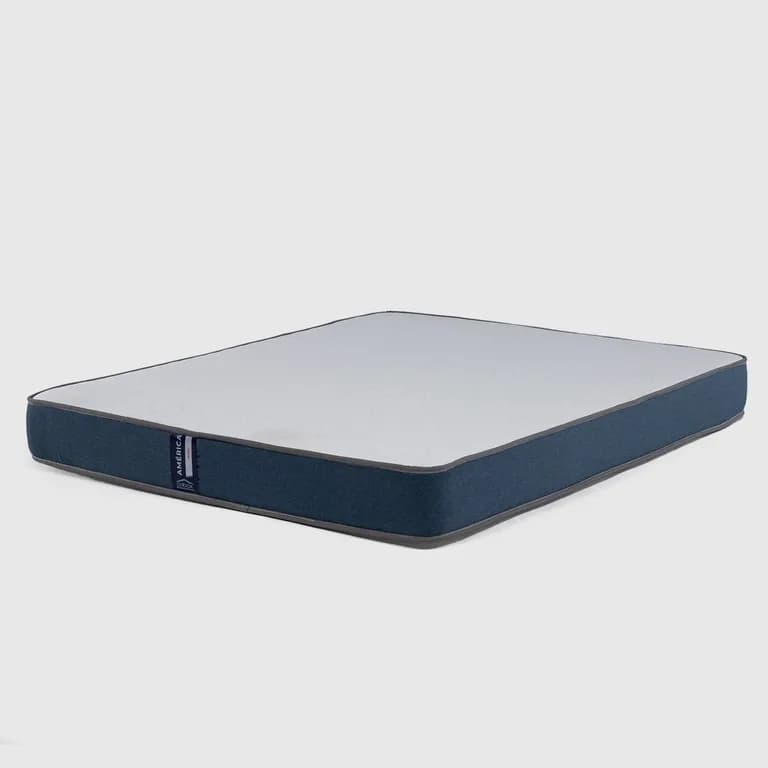 Colchon America Foam Tap-Lisa Azul 2 Plazas