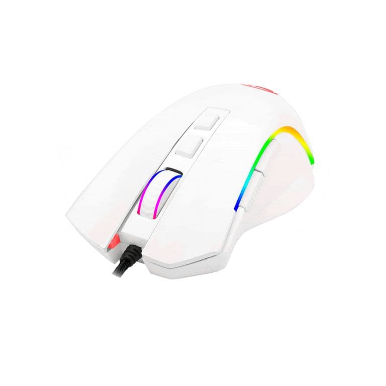 Mouse Gamer M607W Griffin RGB 7200dpi Blanco