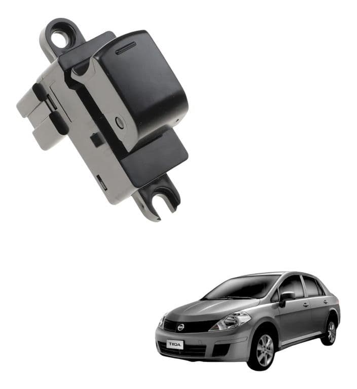 Boton Interruptor Alza Vidrios Comando Nissan Tilda