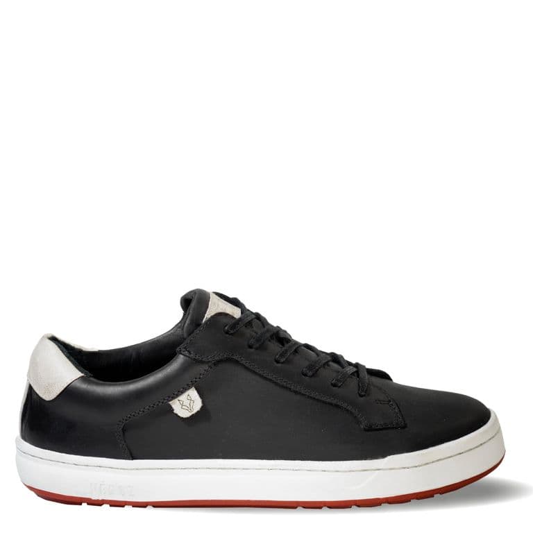 Zapatilla Hombre De Cuero Vecchio Negro Veroz Negro 41