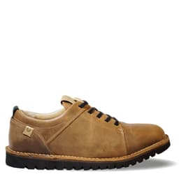 Zapato Hombre De Cuero Milenio Cafe Veroz Cafe Claro 45