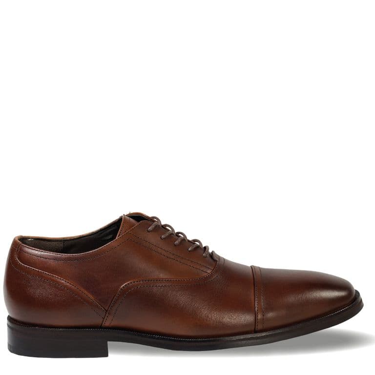 Zapato Hombre De Cuero Vittorio Avellana Veroz Cafe Claro 43