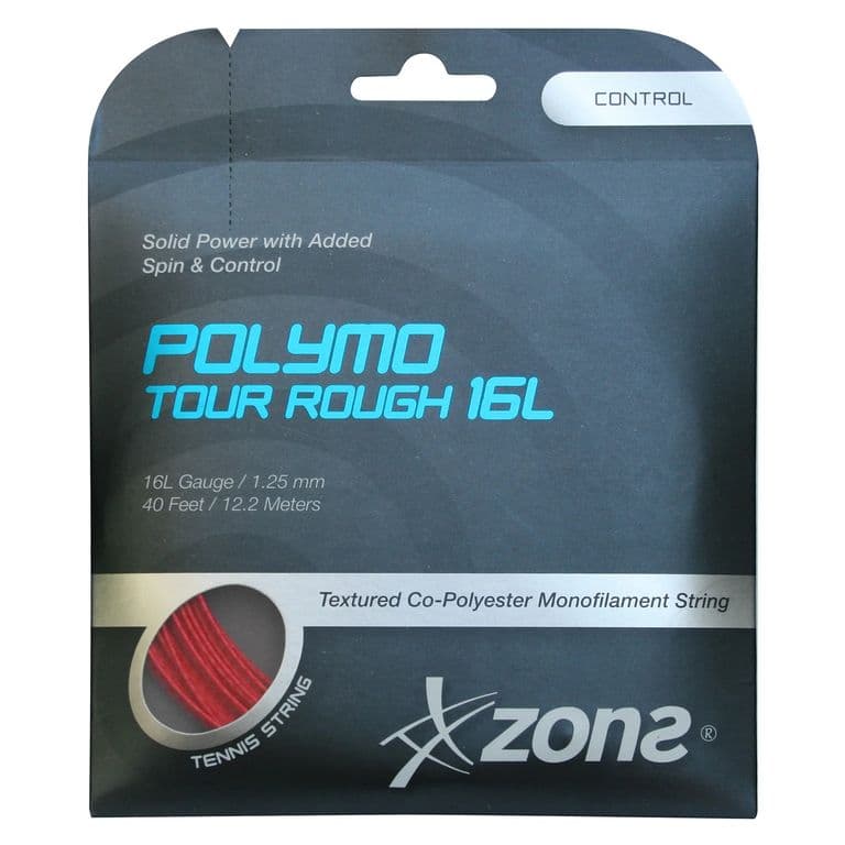 Cuerda Polymo Tour Rough Rojo 1.25 - 12m
