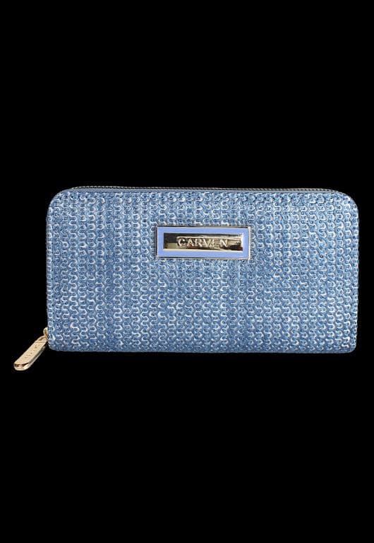 Billetera mujer Lidia celeste Paris Celeste TALLA UNICA