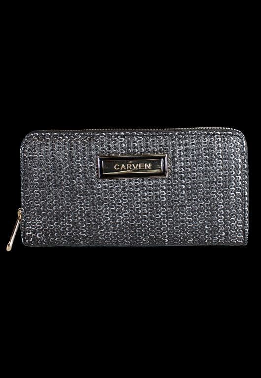 Billetera mujer Lidia negra Paris Negro TALLA UNICA