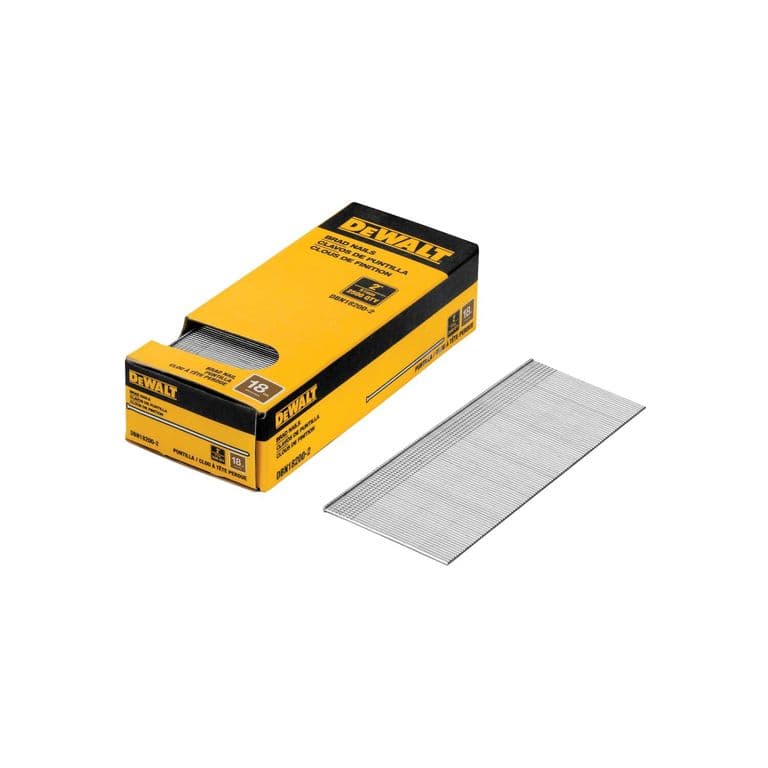 Caja de 2500 clavos de puntilla 2  18GA DBN18200-2