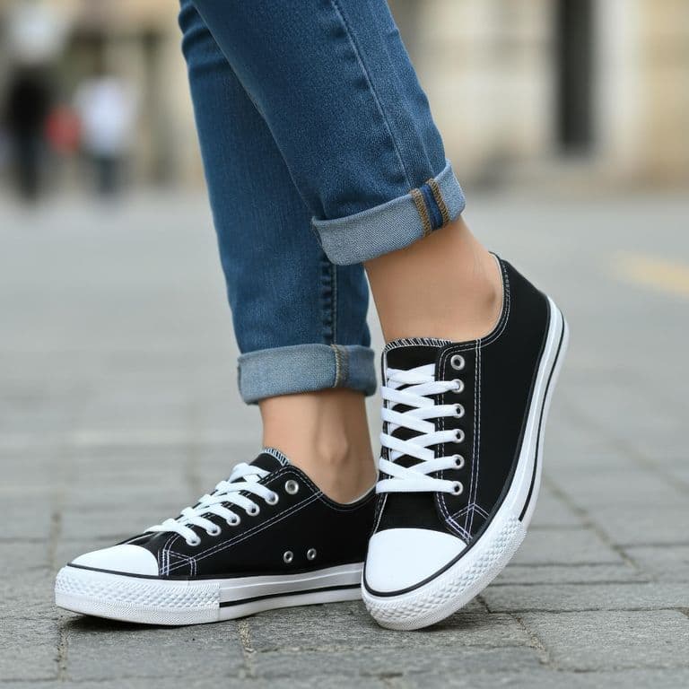 ZAPATILLA LONA MUJER NEGRO Negro 37