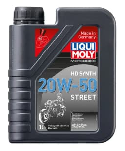Aceite para Moto Motorbike HD Synth 20W-50 Street 1 lt