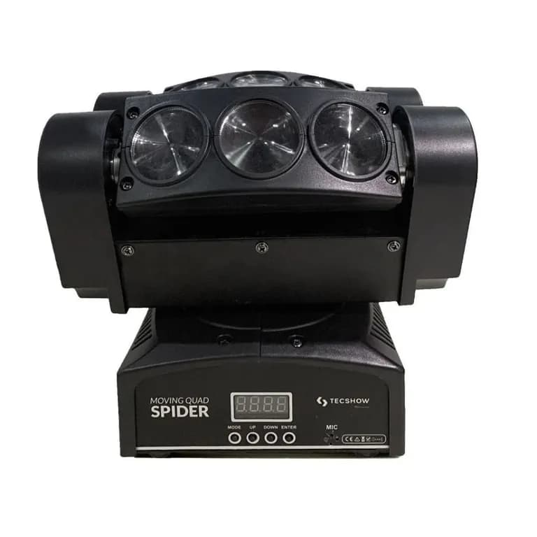 Cabeza Movil Led Moving Quad Spider