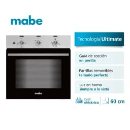 Horno electrico empotrable 59L 220V 60cm HM6031EXAI0 Mabe.