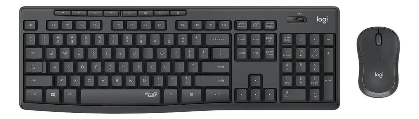 Teclado Y Mouse Inalambrico Mk295 Espanol
