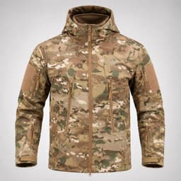 Chaqueta Tactica Softshell Impermeable Multicolor M