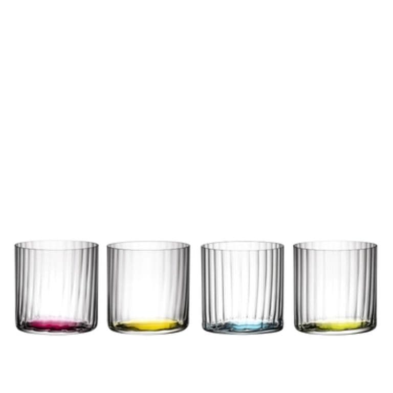 SET DE 4 VASOS HAPPY H2O OPTIC