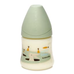 MAMADERA 150ML TETINA ANATOMICA LATEX 0-6M BUNNY VERDE