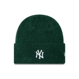 Beanie New York Yankees MLB Wide Cuff Dark Green Woman Verde TALLA UNICA