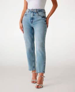 Jeans Mom Jean Azul 27