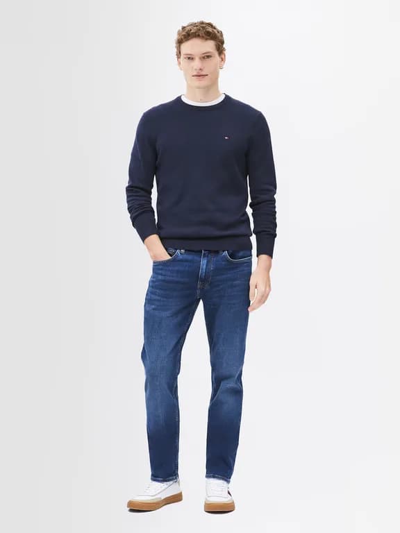 Jeans Core Denton Straight Fit Azul Azul 30-32