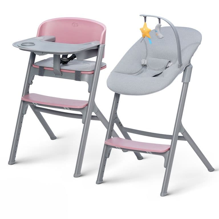 Silla de comer evolutiva LIVY 4 en 1 Pink + Calmee