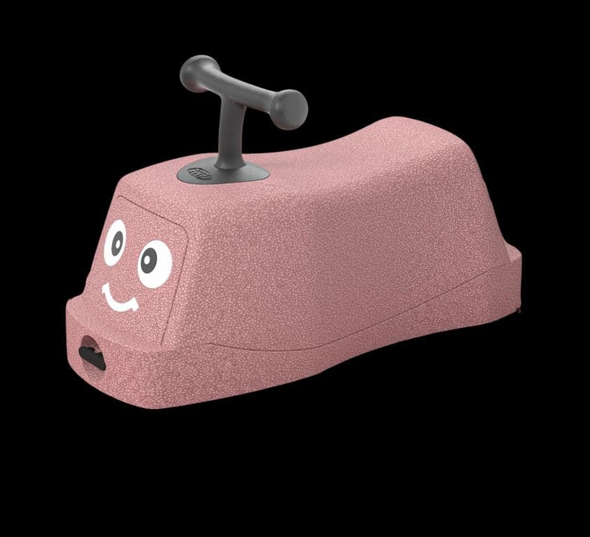 Poly Go Caminador Bebes Ninos 4 En 1 Material Seguro Rosado