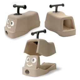 Poly Go Caminador Bebes Ninos 4 En 1 Material Seguro Beige