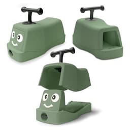 Poly Go Caminador Bebes Ninos 4 En 1 Material Seguro Verde